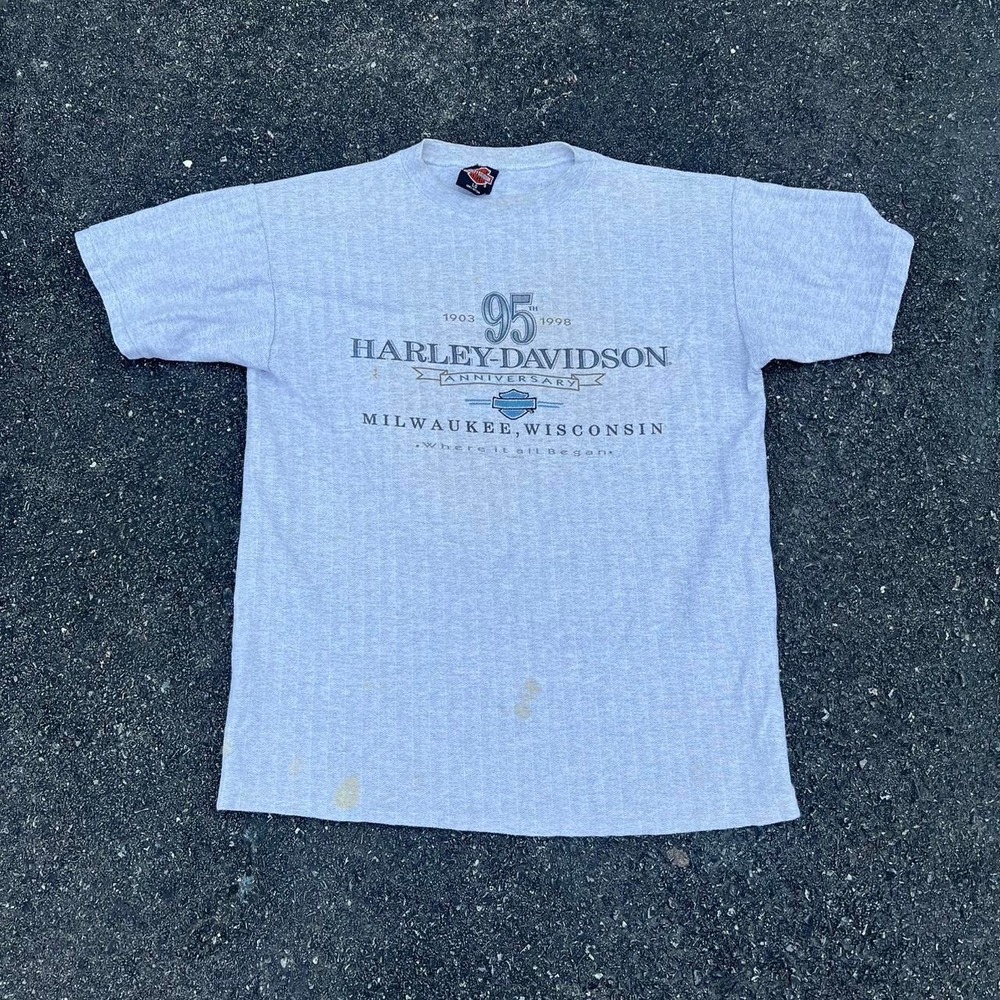 1990s Graphic Harley Davidson shirt size L